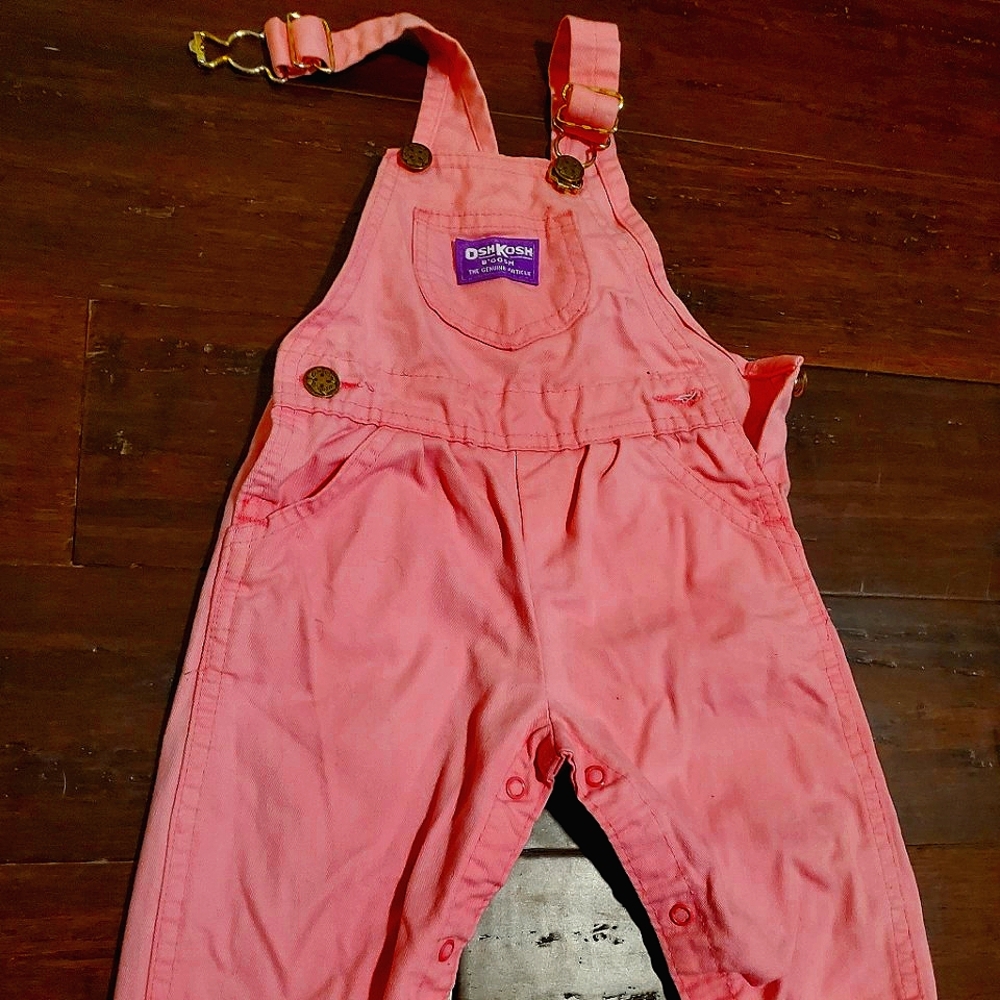 Vintage OshKosh Overalls- 12 mo